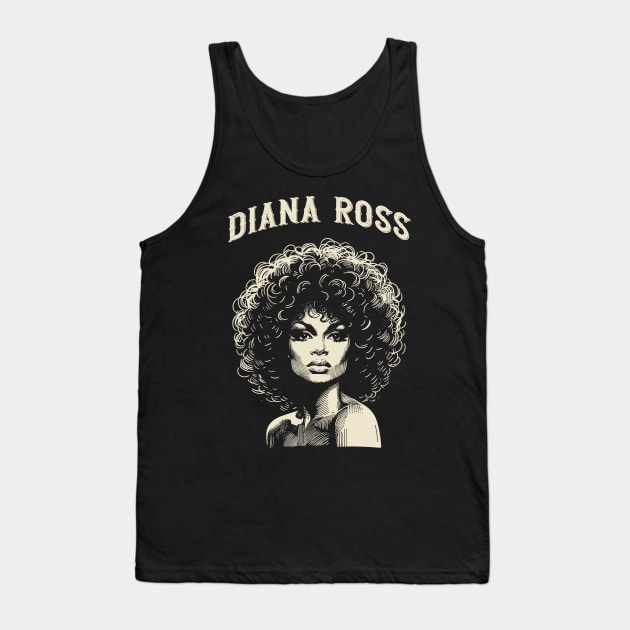 Diana Ross Tank Top by Yopi